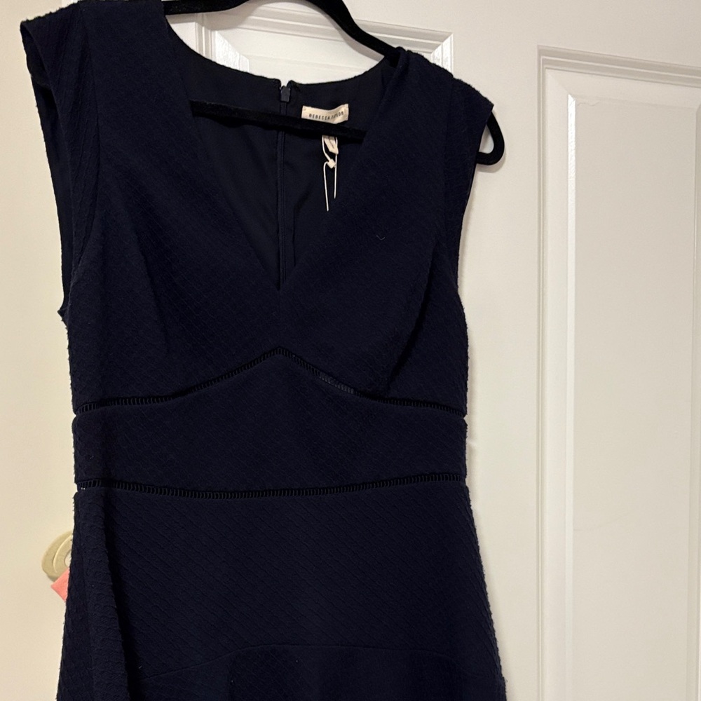 Elegant Navy Blue Dress